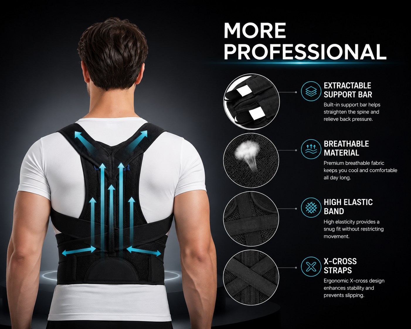 Blenqi Ergonomic Support Belt