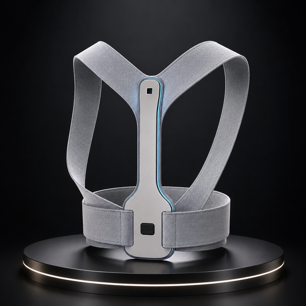 Blenqi Everyday Posture Support Belt worn by a person