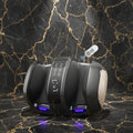 Foot massager with remote control on a white background