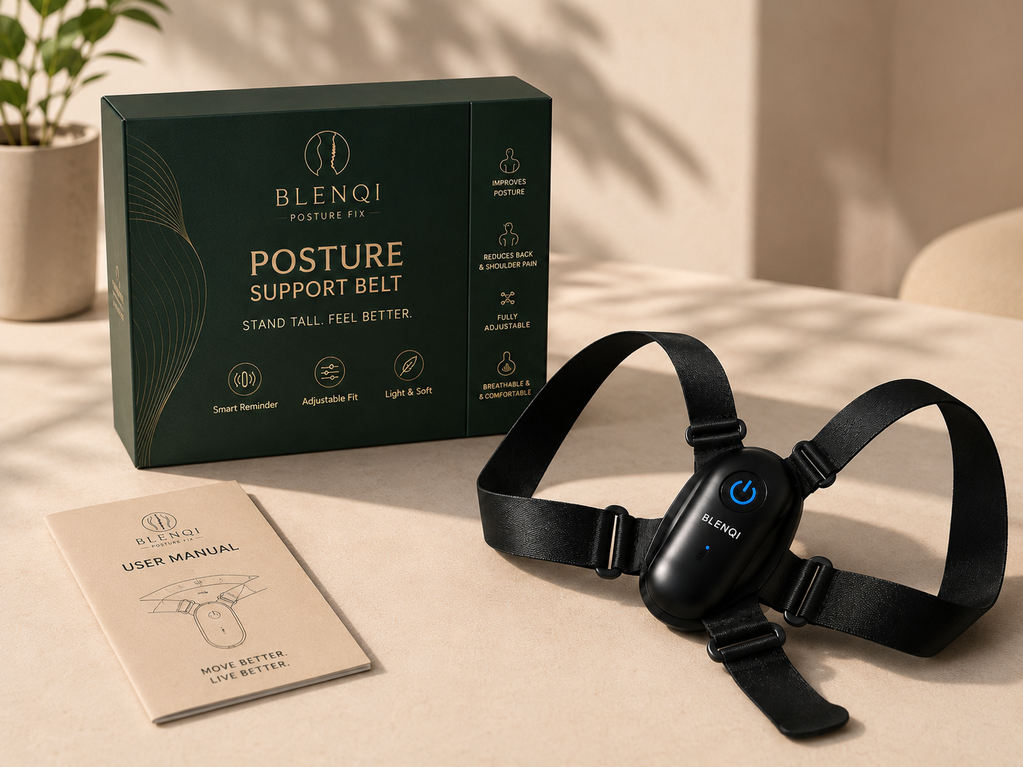 Blenqi Kids Smart Posture Support