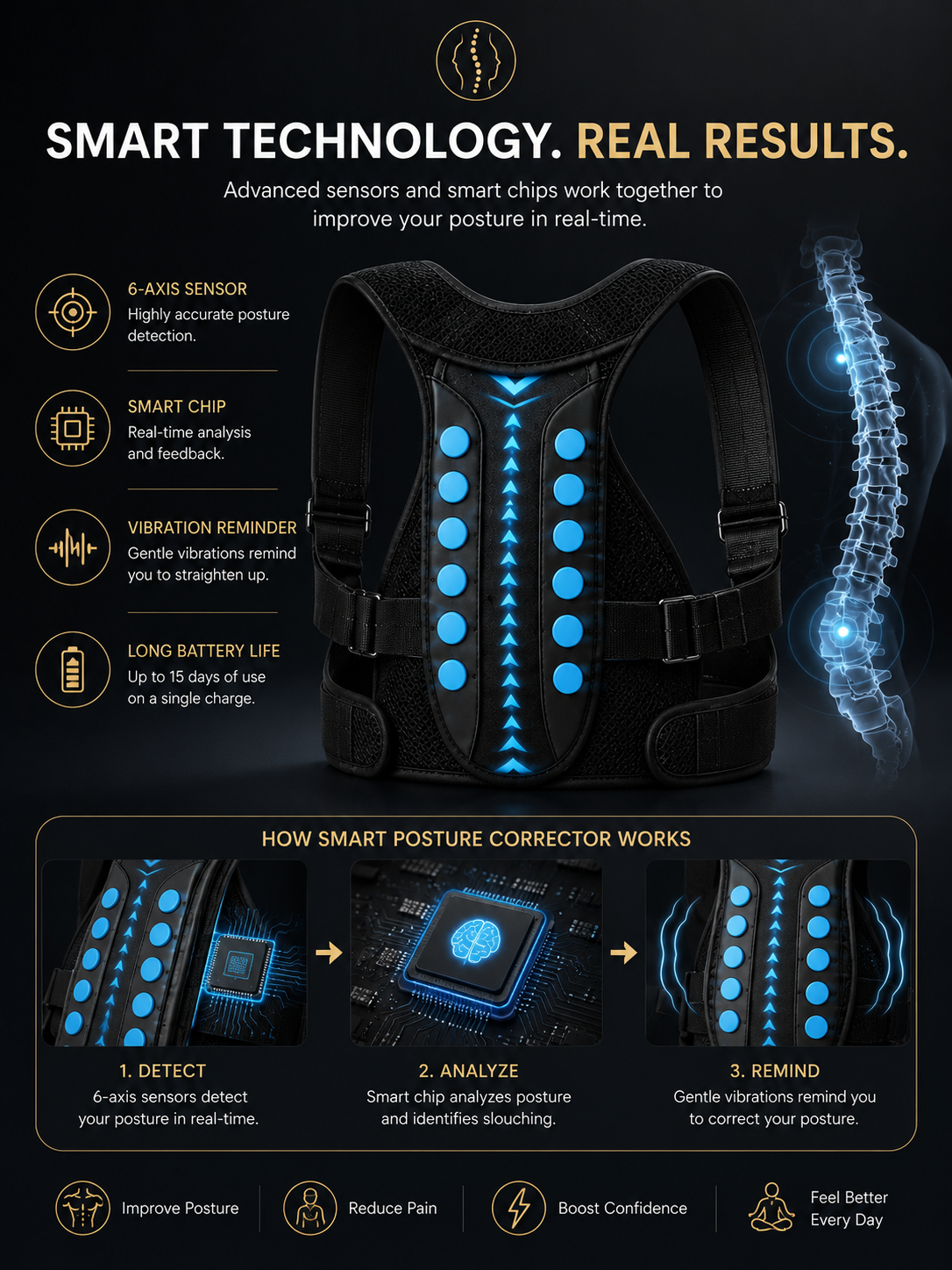 Blenqi Advanced Back Support Belt