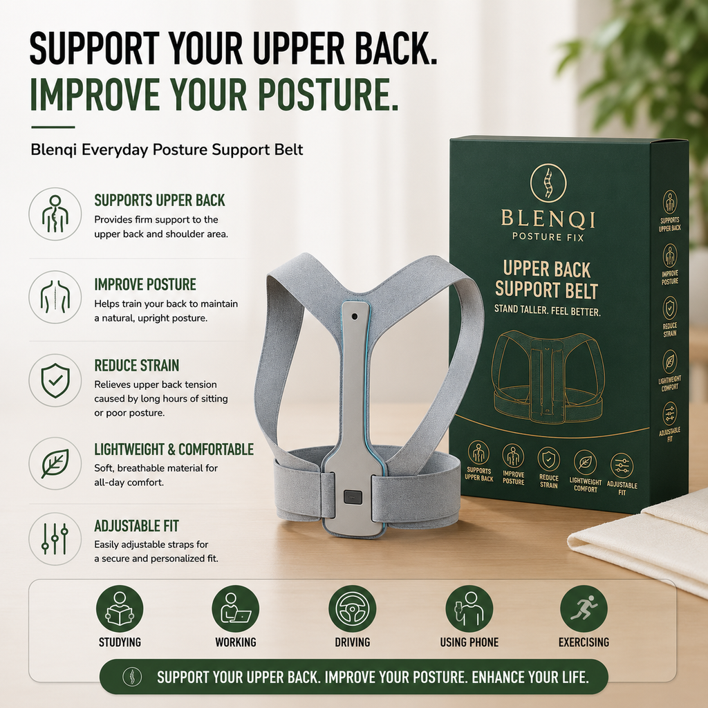 Blenqi Everyday Posture Support Belt